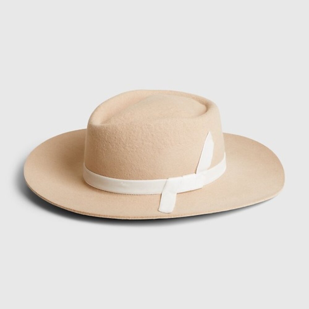 NEW with TAGS GAP Wool Velvet Band Fedora (size S/M)
